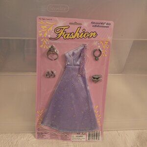Princess Doll Style Fashion Doll Dress. NEW!